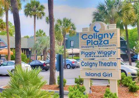 Coligny plaza hilton head - The awesome shops at Coligny Plaza are open daily from 10 a.m. until 9 p.m. Come see us! Coligny Plaza Shopping Center 1 N. Forest Beach Dr. Hilton Head Island (843) 842-6050 colignyplaza.com. By Dani Ray